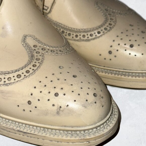 Thom Browne  Longwing Mens White Rubber Brogue Sz 9/ UE 42 main image 6